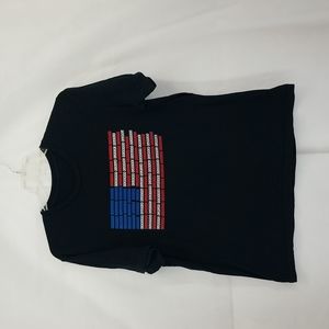 POPNCOMICS Port Charlotte FL Comic & Gaming Store Computer Code Flag Tee Shirt